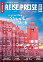 Titel der aktuellen Ausgabe von REISE & PREISE
